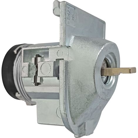 Replacement of Land Rover Discovery 3-door lock cylinder notch, Discovery central locking, Land Rover driver's door lock cylinder (1/4)