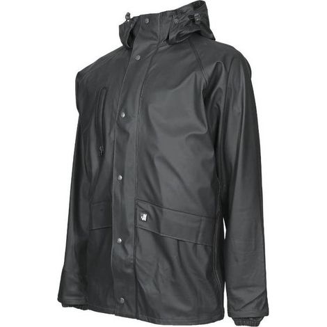 Veste de Pluie de Travail Tuna - Taille XXL - Olive - Résistante et Imperméable - Protection Idéale - D-Work