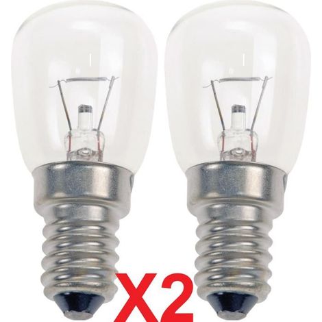 Ampoule incandescente tubulaire - 23x80 mm - 25W - Culot E14 - 271 lm