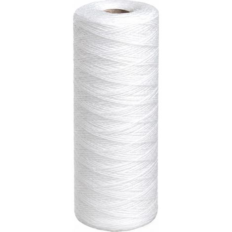 Schläfer 1957110 Cartuccia filtrante 5" 50 µ micron in filo di polipropilene monouso non alimentare, Cartucce Filtro per acqua in FILO AVVOLTO (1/5)