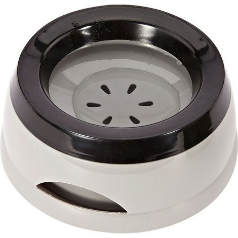 Dog Bowl The No Spill Water Bowl for Dogs Slow Feeder Water Dispenser Bowl for Home and Travel Water Bowl for Dogs/Cats/Pets (1/4)