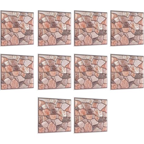 10 Autocollants Adhésifs Céramique pour Mur Cuisine Salle de Bain Décoratifs (1/5)