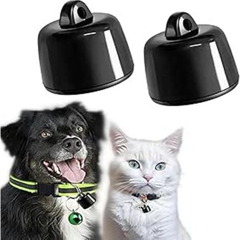 Mini traqueur GPS pour chiens et chats, mini traqueur pour animaux domestiques iOS et Android, collier intelligent de suivi de localisation, fonctionne dans le monde entier n'importe quel collier (2) (1/5)