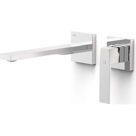 TRES 20230022 SLIM Pieza Vista para Cuerpo Empotrado De Lavabo Color Cromo - ref: 20230022