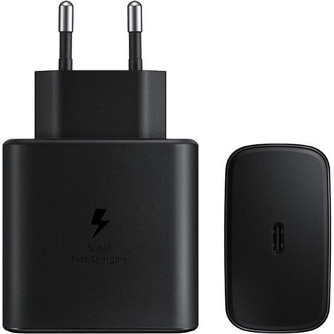 Chargeur 45W Super Charge Rapide pour Samsung Galaxy S24+,S24 Ultra,S23+,S23 Ultra, S22,S21,Note20,A54,A53,Z Fold5,Flip5,Fold4, Flip4,Tab S8 Ultra,Prise Secteur USB C Adapteur (1/5)