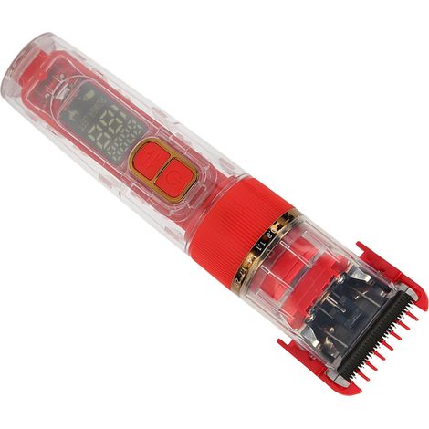 Tondeuse à poils pour chiens, 3 vitesses, étanche IPX7, électrique, avec écran LED intelligent rouge (1/5)