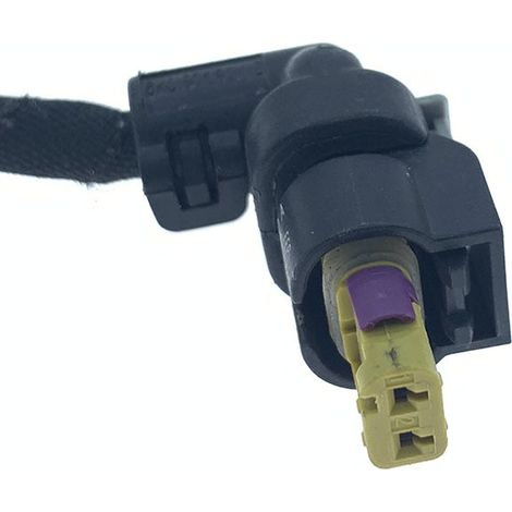 Le connecteur 4F0973702A convient au faisceau d'injecteurs de carburant pour arbre à cames Volkswagen Audi (2 broches, référence 4F0 973 702A). (1/5)