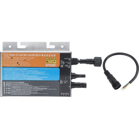 Onduleur solaire micro 500W, onde sinusoïdale, protection contre les surintensités, aluminium, AC 220V, micro-onduleur pour panneau solaire (1/5)