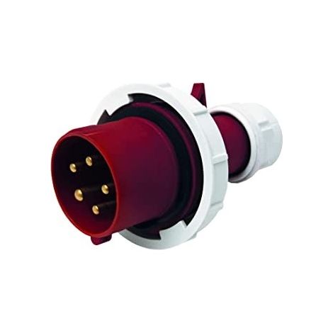 SPINA DIRITTA IP67 380/415V 3P+N+T 16A (ELETTROCANALI cod. EC69075 )