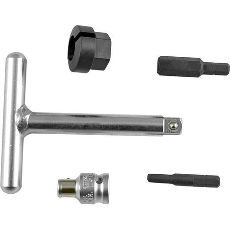 SET EXTRACTOR DE TAPONES DE CARTER DE PLASTICO Quitar tapon carter, 5 piezas