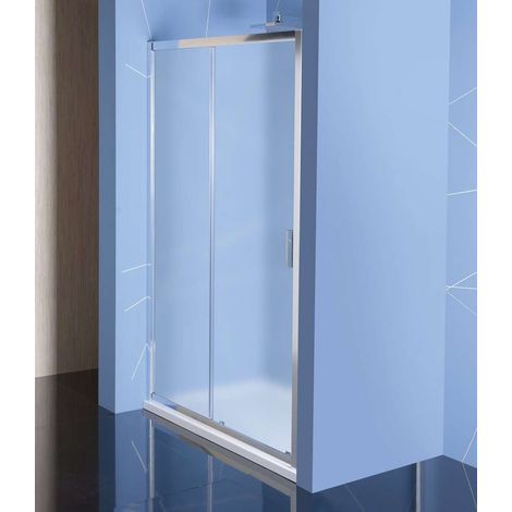 Polysan Easy Line - Anta doccia scorrevole 120 cm, vetro Brick EL1238
