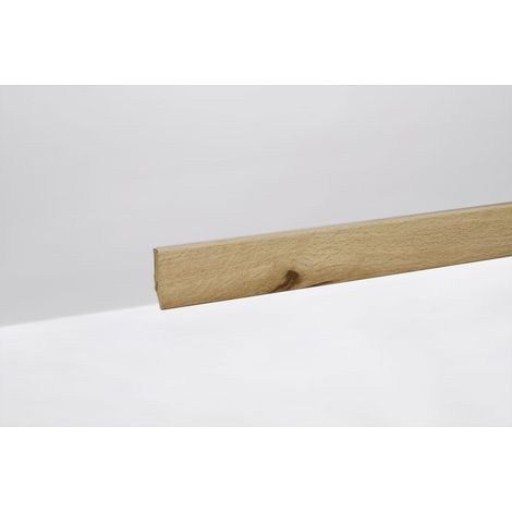 Classen Clip-Fußleiste 240 cm 58 x 19 mm Serrahner Buche LHD Sockelleiste