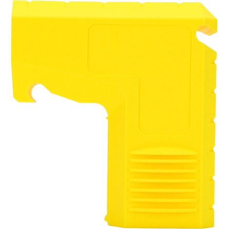 Adaptateur d'extraction de poussière pour table de scie collecteur double port outil installation gratuite pour menuiserie, atelier jaune (1/5)