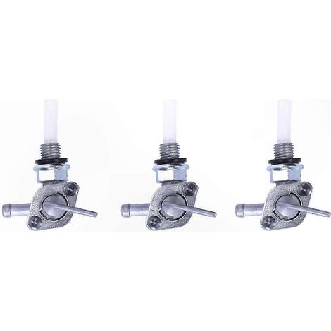 Lot de 3 vannes d'arrêt de réservoir de carburant pour générateurs, filetage M10x1,25 (1/5)