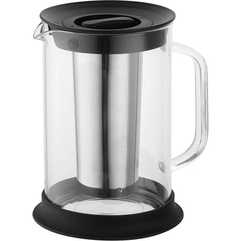 Jarra de cristal grande de 1,5 l con infusor