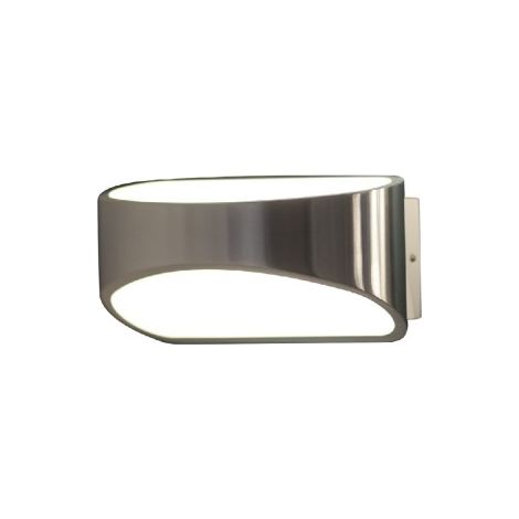 Applique moderna tonda cromata HUGO LED 5W Maxlight