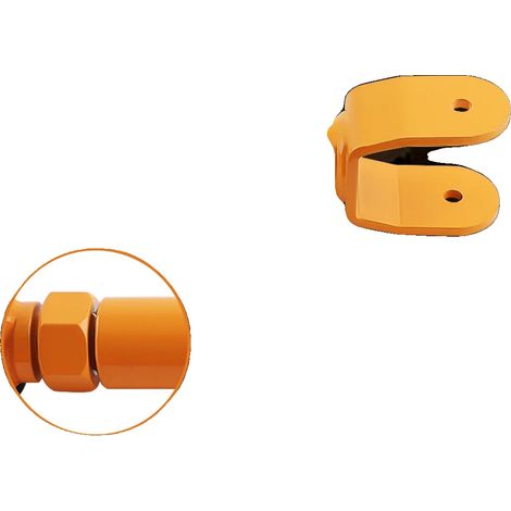 Conjunto de brazo de control, material de acero, longitud 68,4 cm, ancho 19,9 cm, altura 13 cm, peso 7000 g (1/5)