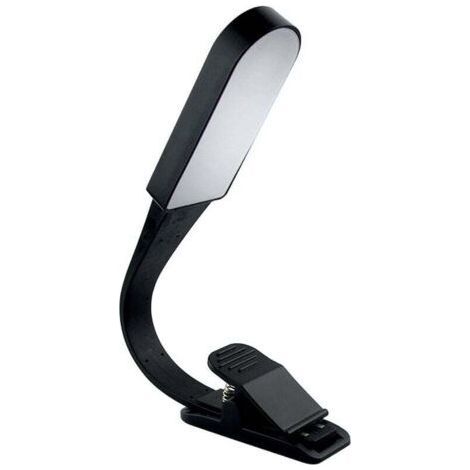 PA Lampe de Lecture, Lampe Livre avec 3 Modes de Luminosité Réglables Eye-Care, Lampe Lecture Rechargeable par USB avec Capteur Tactile, Clip Flexible sur Liseuse Lampe pour Lire au Lit, Voya (1/4)