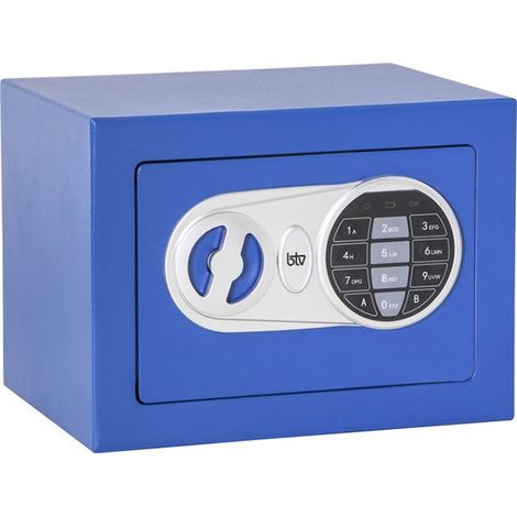 CASSAFORTE MINIBANK BLU - 23X17X16CM