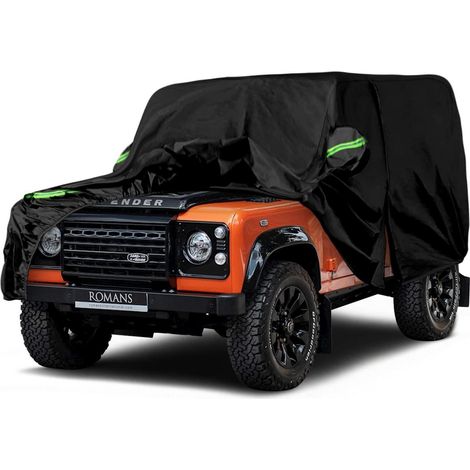 Autoabdeckung Wasserdicht für Land Rover Defender 90 (1990-2016) Allwetter Outdoor Garage