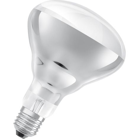 LEDVANCE Lampe infrarouge LEDVANCE, 2350 K, 250 W, 12,5 cm Ø, verre, angle de faisceau de 50°, durée de vie 5 000 h, 240 V, E27, IP20 (1/4)