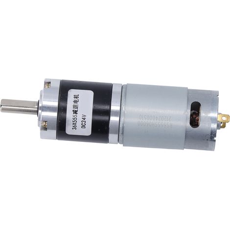 Moteur à vis sans fin autobloquant 24V DC, couple élevé, vitesse réduite 300 tr/min, 700mA, 36x555mm, sens horaire/antihoraire, réducteur de vitesse (1/5)