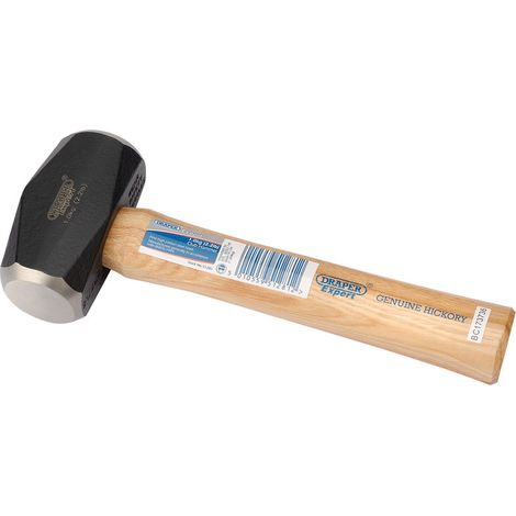 Draper Club Hammer with Hickory Shaft – 1kg Heavy-Duty Claw Hammer for Construction and Demolition (1/5)