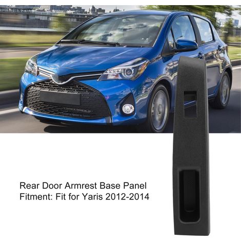 Cubierta superior para el reposacabezas de la puerta trasera - para Yaris 2012 a 2014, lado izquierdo, ABS, fácil de instalar (1/5)