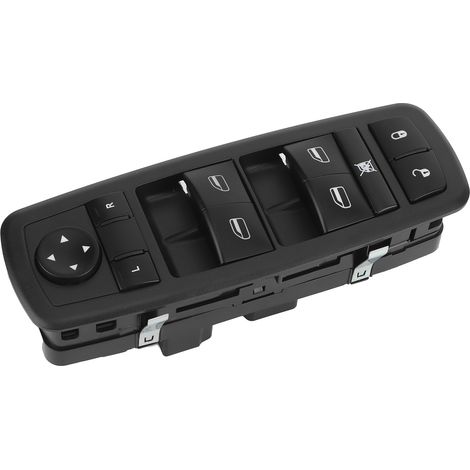 Elektrischer Fensterheberschalter vorne links 68039999AA, mattschwarzer Knopf, passend für Dodge Grand Caravan/Journey (1/5)