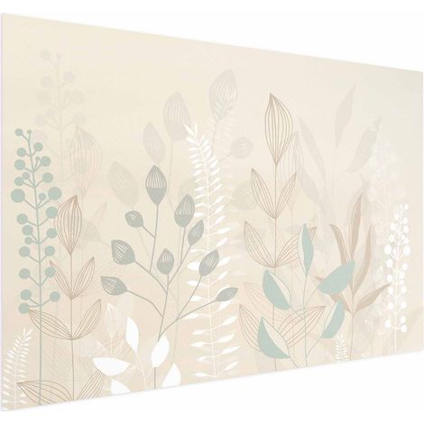 Poster - Pastellbeige Lichtung (1/4)