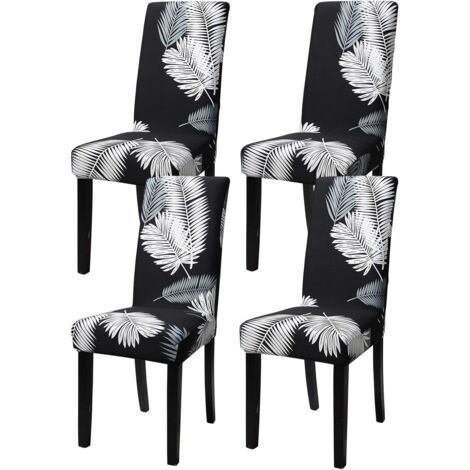 Housse de chaise élastique extensible, décoration pour salle à manger, maison, hôtel. Nous-NANOTEH (1/5)