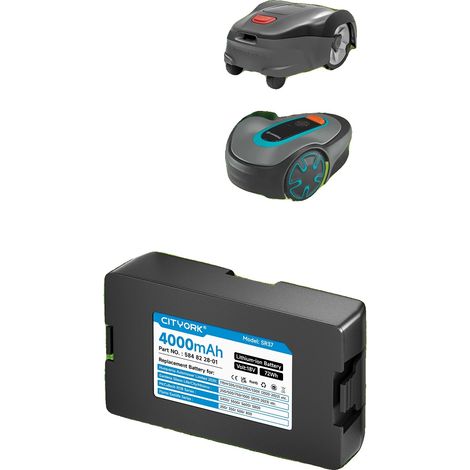 Batteria, Capacità 4000 mAh, Tensione 18 V, Dimensioni 137 x 80 x 38 mm, Tipo Ioni di litio, Compatibile con modelli Husqvarna e Gardena (1/5)