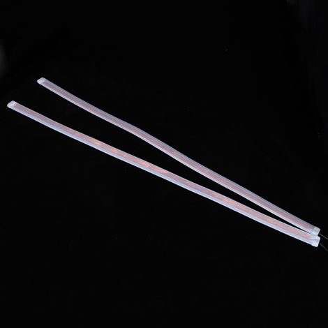 Dynamische LED-Blinkerleuchte mit Tagfahrlicht, Eisblau-Gelb (zweifarbig), 60 cm / 23,6 Zoll (1/5)