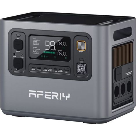 Estación eléctrica portátil - AFERIY - P300 - 3000W - 2048Wh - Expandible 10,24kWh (1/5)