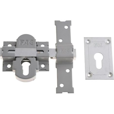 FAC cerrojo fac 311-l/ 80 plata sin cilindro , Cerrojo Fac 311-l/ 80 plata sin cilindro.- Cerrojo seguridad Serie Clasicc adaptable a cilindro perfil europeo.- Se accio (1/2)