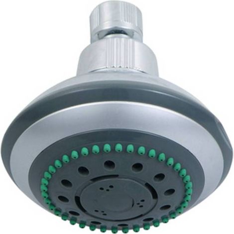 6 x SOFFIONE DOCCIA ABS 5 GETTI S158CP 11830 GROENLANDIA
