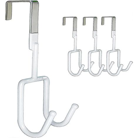 Türhaken – 4er-Pack Türhänger mit weicher Gummioberfläche (1/5)