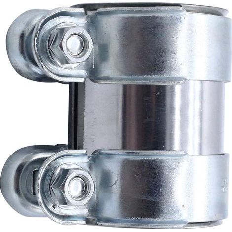 Connecteur de collier de serrage pour tuyau d'échappement, double collier, collier de serrage pour tuyau d'échappement, 3890mm, 8Z0253141 (SI-AT11244). (1/5)
