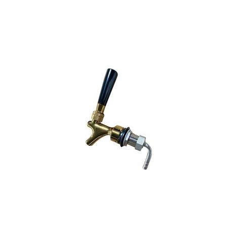 Robinet de fût de bière en métal pour tireuses à bière, distributeur de bouteilles de vin, doré (1/5)