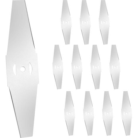 Lot de 12 lames de rechange pour débroussailleuse électrique avec boîte de rangement transparente (1/5)