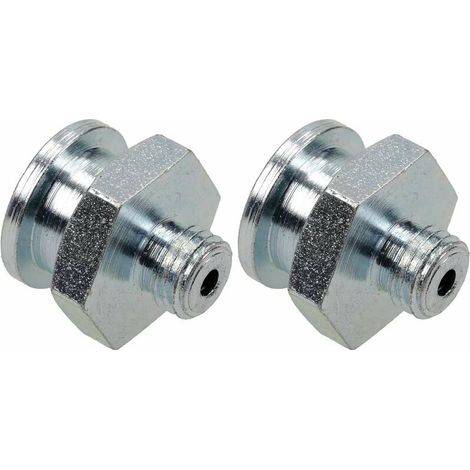 Graisseur M8x1 - Embout De Graissage 16mm - Pour Pompe Manuelle Et Hydraulique - Tracteur Et Engin Agricole - Lot De 2