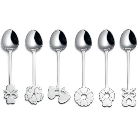 Guzzini Set di 6 Cucchiaini Love Stainless Steel 18-10 (1/3)