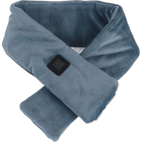 Écharpe chauffante USB 3 niveaux de chaleur, coussin chauffant cervical pour l'hiver, réglable, douce et confortable. (1/5)