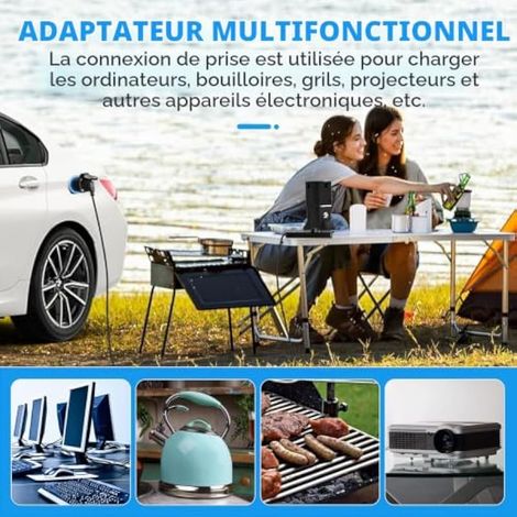 V2L Adaptateur compatible avec Renault, 16 A, 230 V, adaptateur véhicule à charge (1/3)