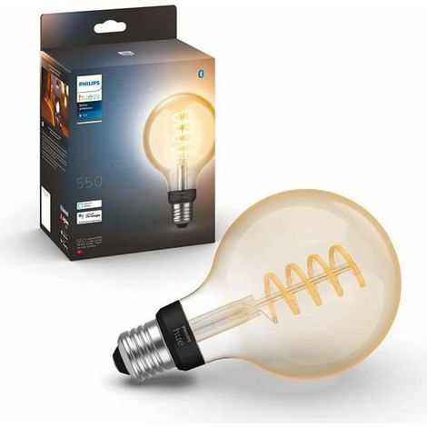 Ampoule connectée Philips Hue White Ambiance E27 7W Transparent (1/5)