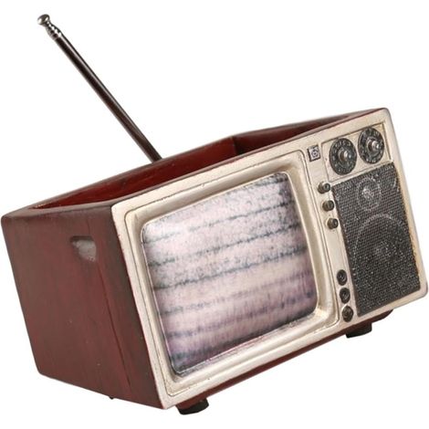 Kunstharz Blumentopf im TV Design Roter Pflanzkübel für