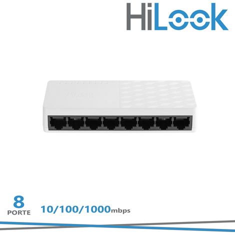 SWITCH 8 PORTE 10/100/1000MBPS