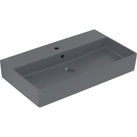 Villeroy & Boch Memento 2.0 lavabo mural, 1 trou pour robinet, (1/2)
