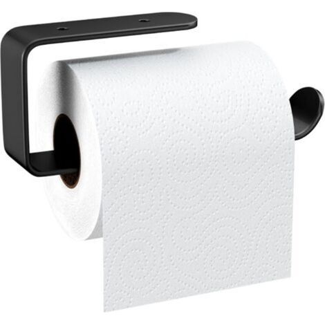 16CM Matte Aluminum Alloy Toilet Paper Holder, Wall-Mounted Toilet Paper Dispenser with Fixed Screws, Stable Toilet Paper Roll Holder and Dispenser (1/5)