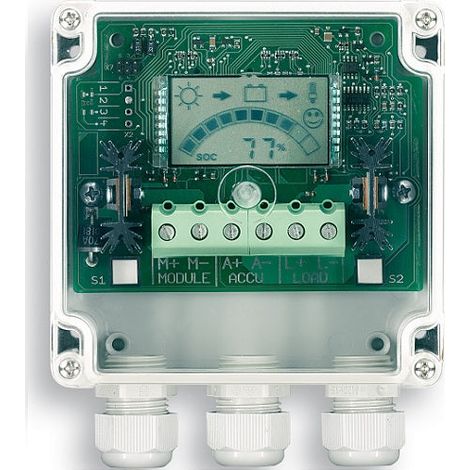 Régulateur solaire STECA PR2020 IP65 - 20A 12V/24V